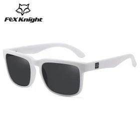 New Fox Knight Brand Square Sunglasses Women Men High Quality Glasses Outdoor Riding Fishing Sun Glasses Retro Shades Uv400 (Lenses Color: TYJ51-12)