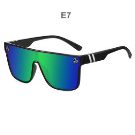 Brand New Sunglasses Men Women Sun Glasses Fishing Eyewear UV400 Cycling Hiking Baseball Softball Outdoor Sport Goggles (Lenses Color: E7)